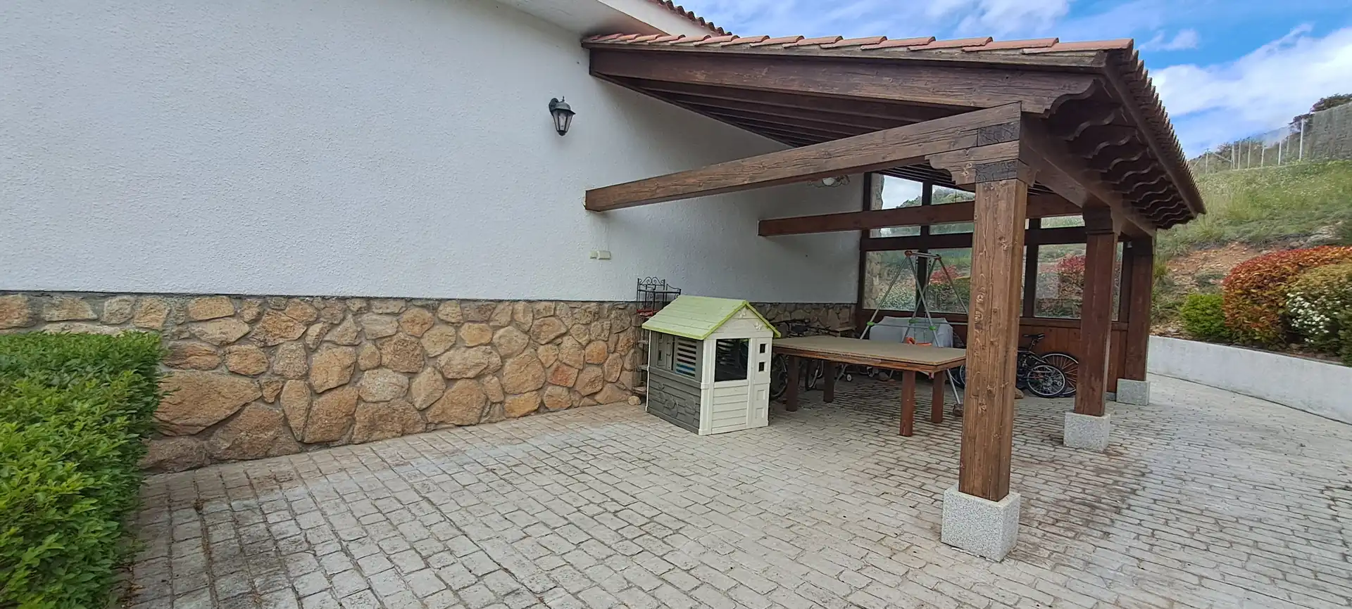 Terraza de Casa o chalet en venta en Maello con Calefacción, Jardín privado y Trastero