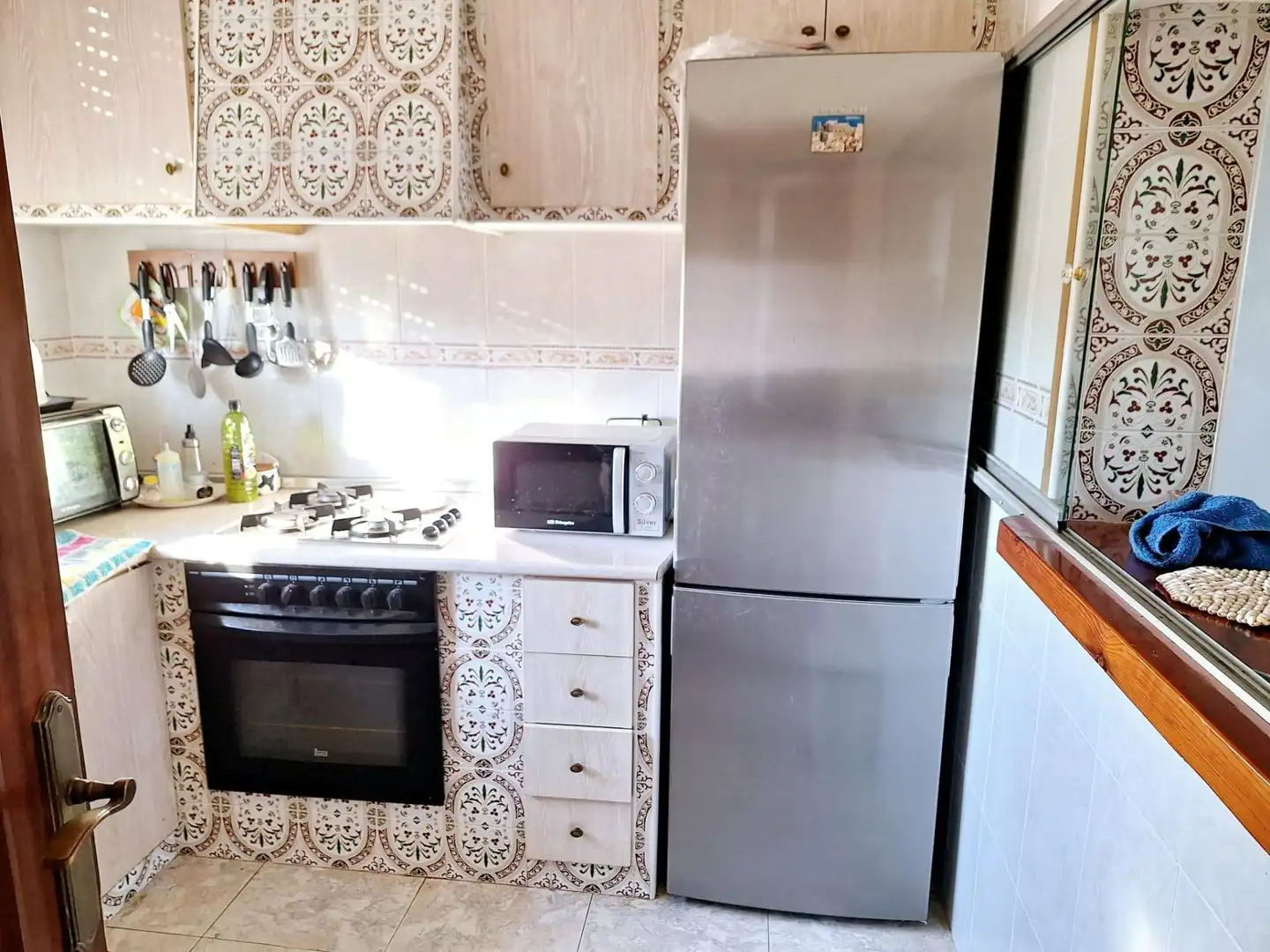 Cuina de Casa o xalet en venda en Caudete amb Aire condicionat, Terrassa i Piscina