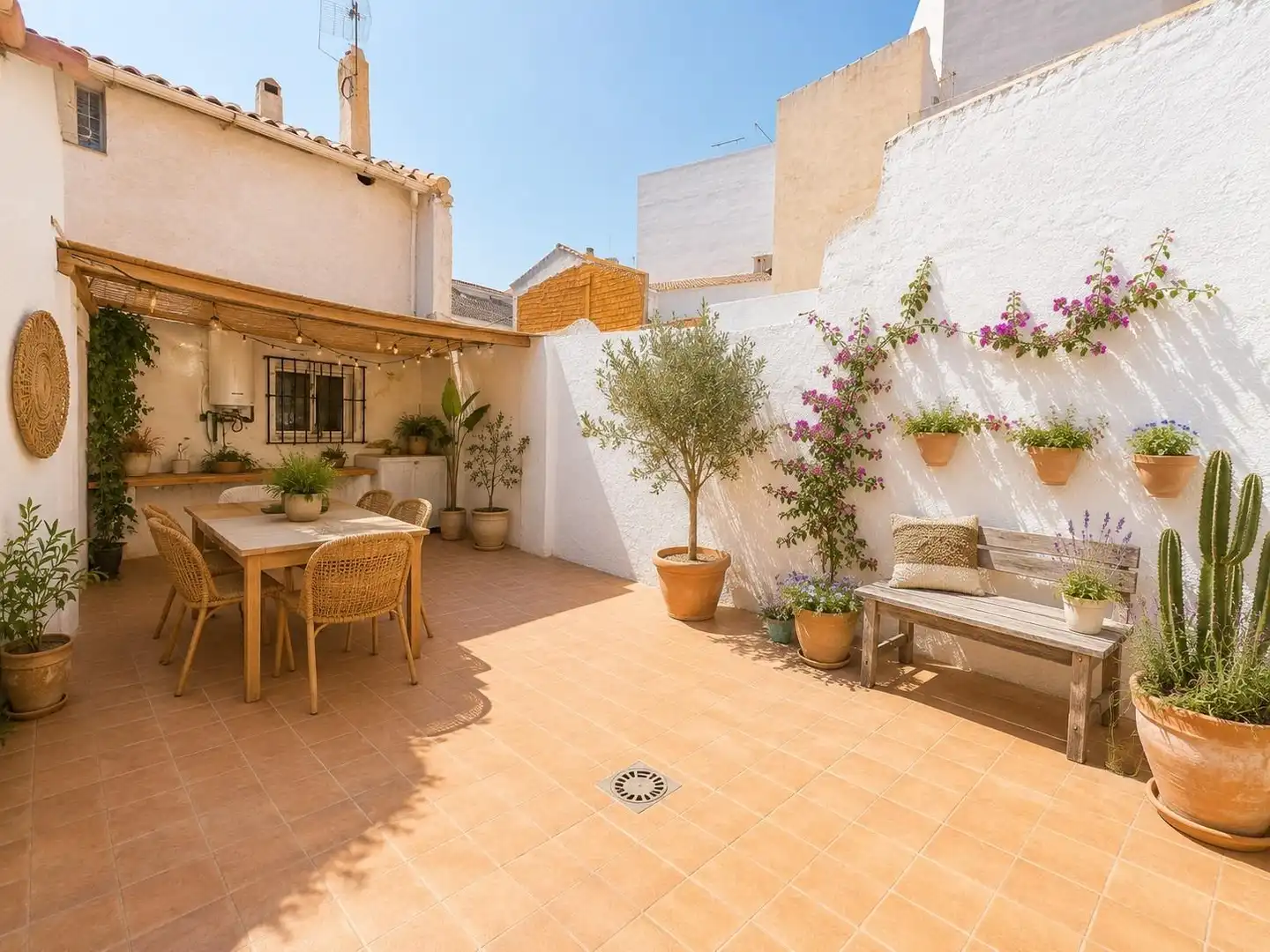 Terrassa de Casa adosada en venda en L'Alfàs del Pi amb Traster