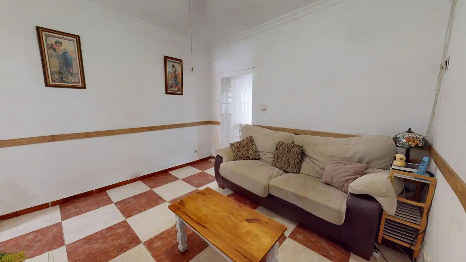 Sala d'estar de Casa o xalet en venda en Alcalá de Guadaira
