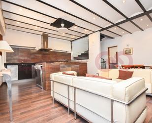 Living room of Duplex to rent in Sa Pobla  with Air Conditioner, Terrace and Furnished