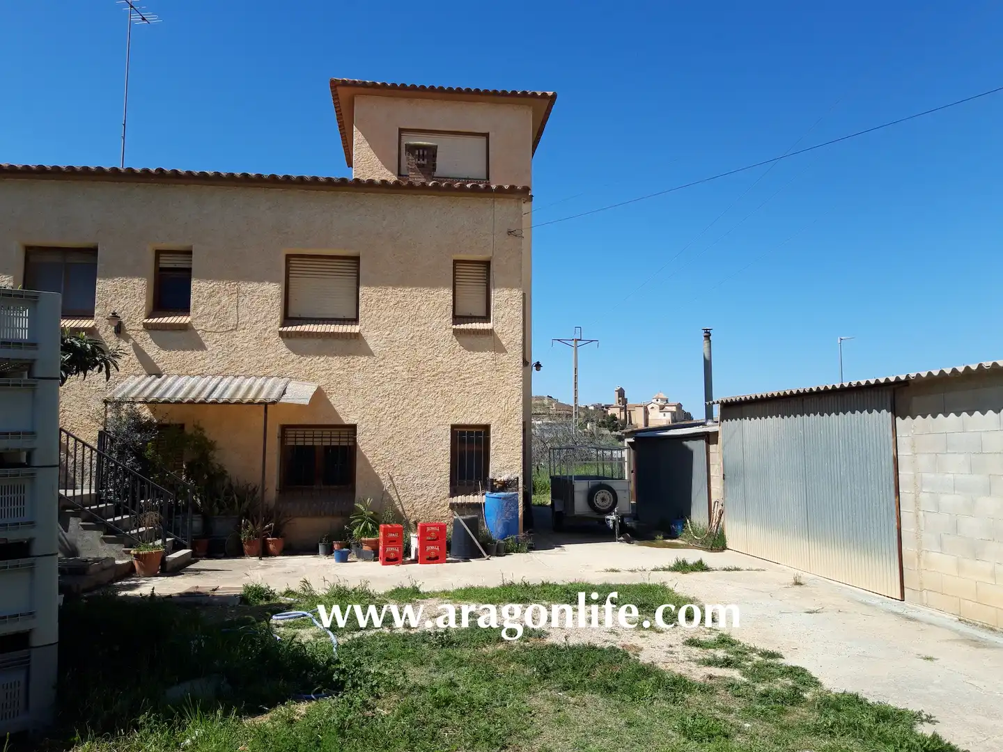 Exterior view of Houses for sale in Maella  with Heating, Private garden and Terrace