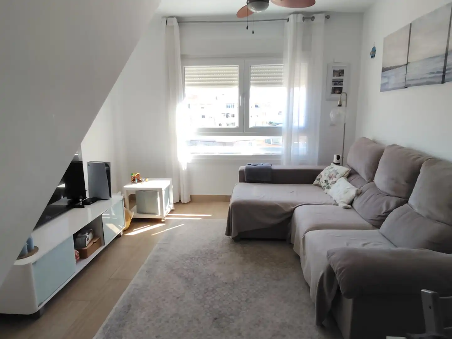 Sala de estar de Ático en venta en El Campello con Aire acondicionado, Calefacción y Terraza