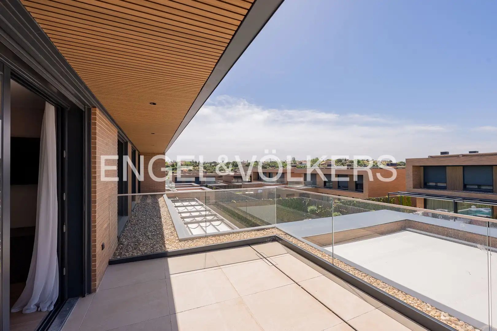 Terraza de Casa o chalet en venta en Las Rozas de Madrid con Aire acondicionado, Calefacción y Jardín privado