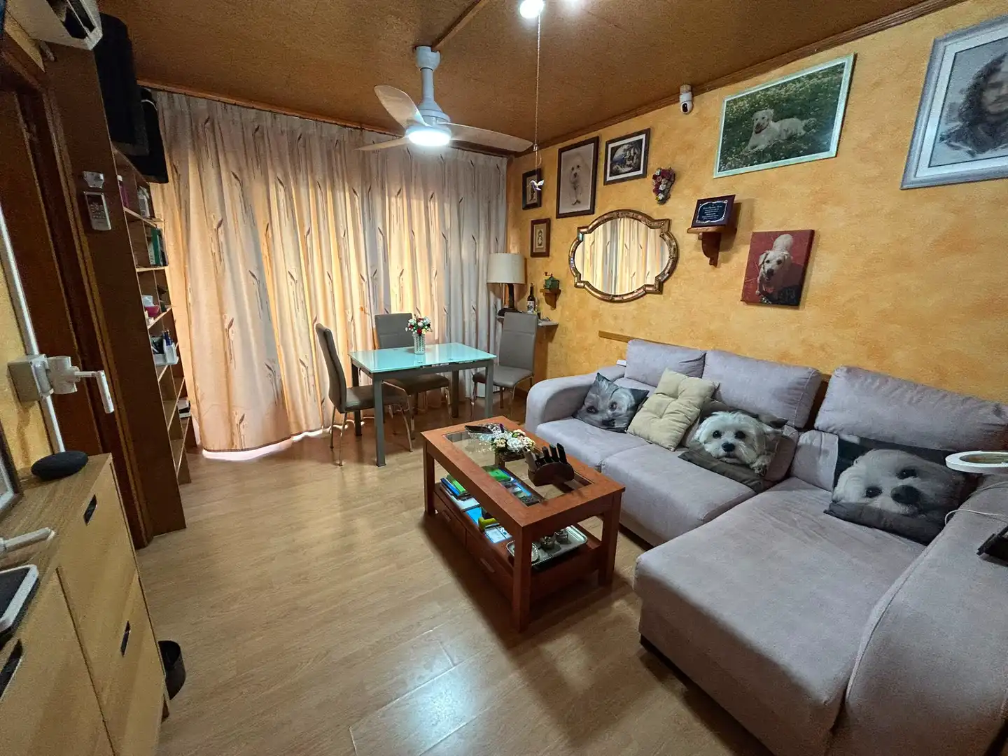 Sala d'estar de Pis en venda en Mejorada del Campo amb Aire condicionat i Forn