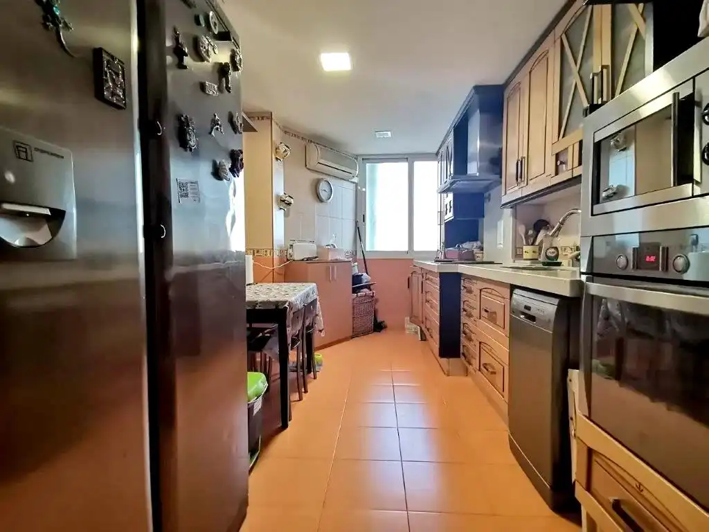 Kitchen of Flat for sale in Málaga  with Air Conditioner, Heating and Private garden