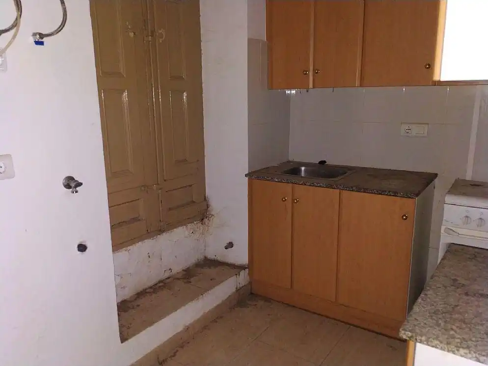 Cocina de Apartamento en venta en Santa Bàrbara
