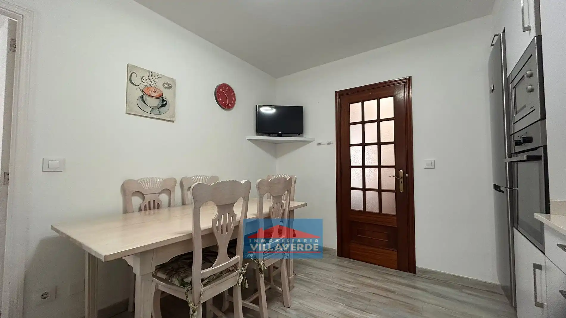 Dining room of Flat for sale in Cangas   with Heating, Parquet flooring and Storage room