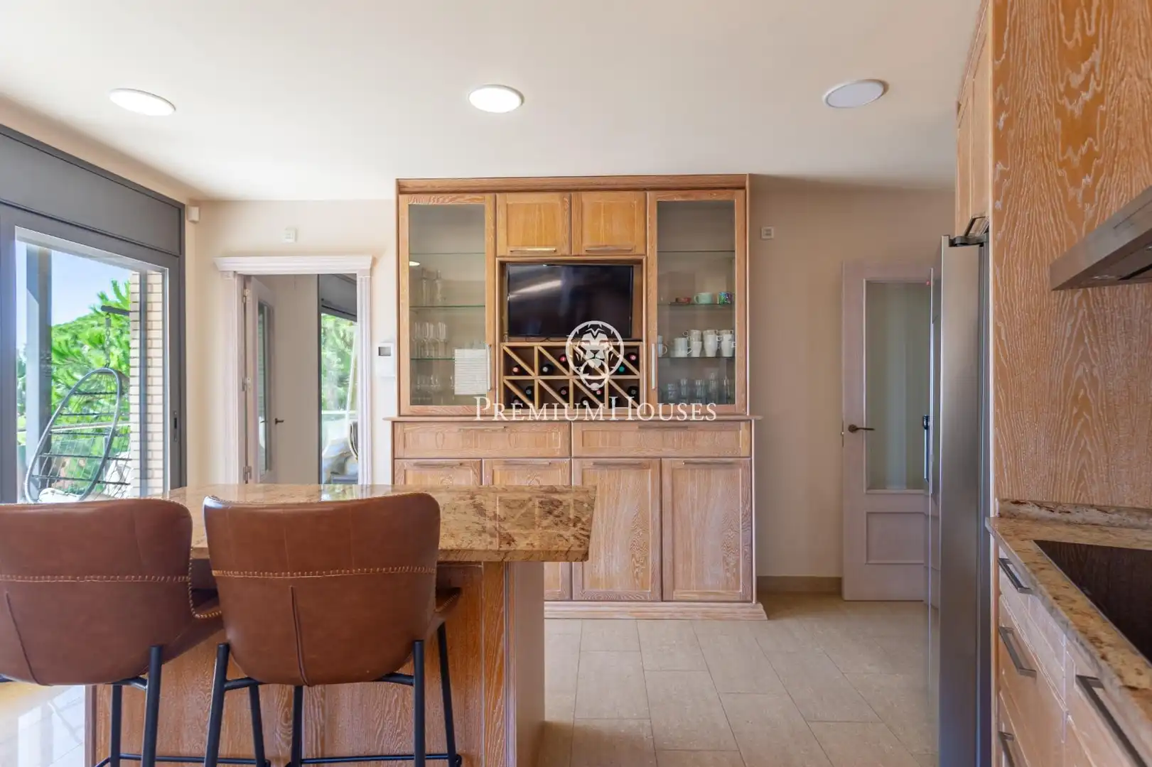 Cocina de Casa o chalet en venta en Premià de Dalt con Aire acondicionado, Calefacción y Jardín privado
