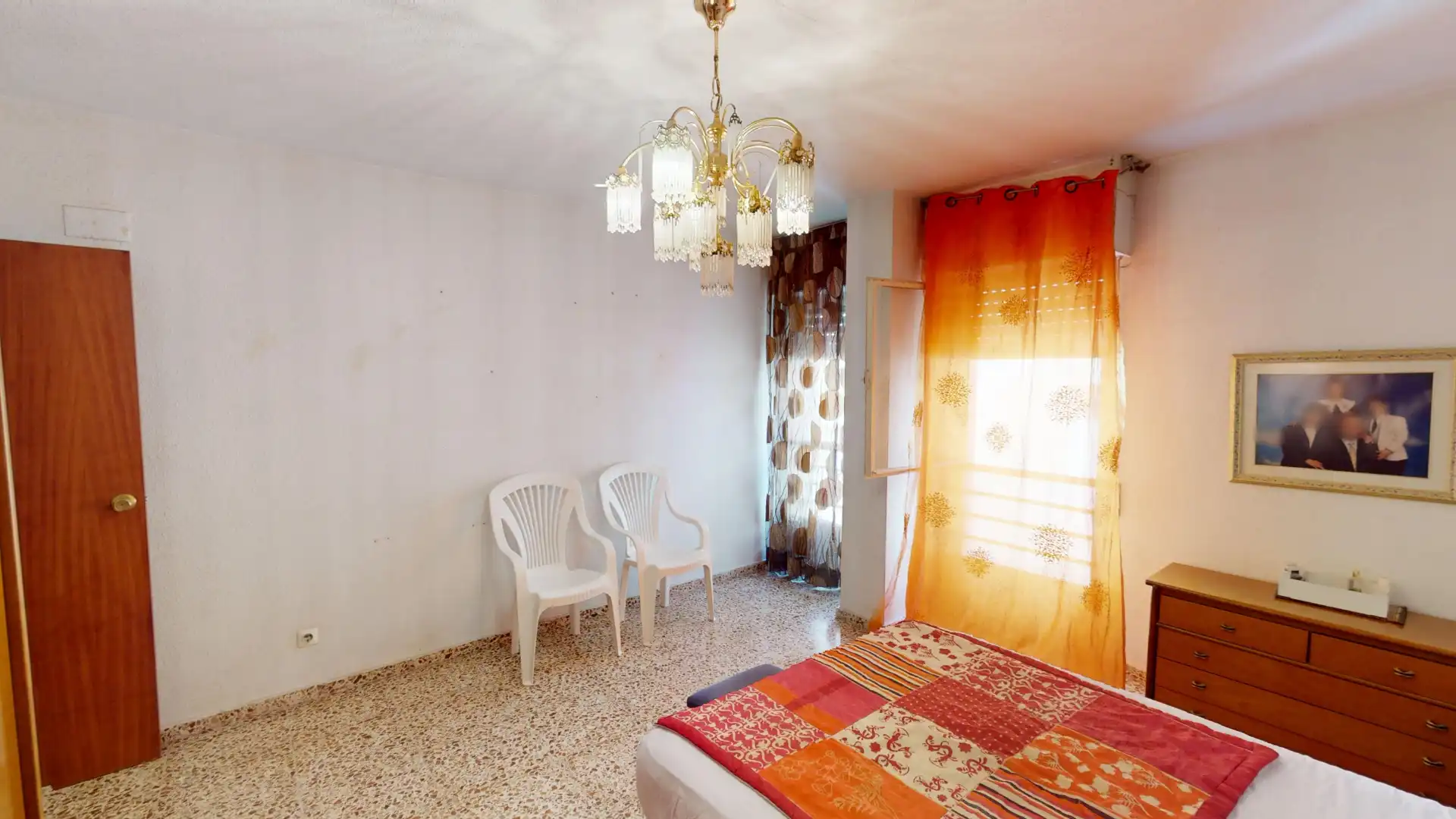 Bedroom of Flat for sale in Elche / Elx  with Furnished and Balcony