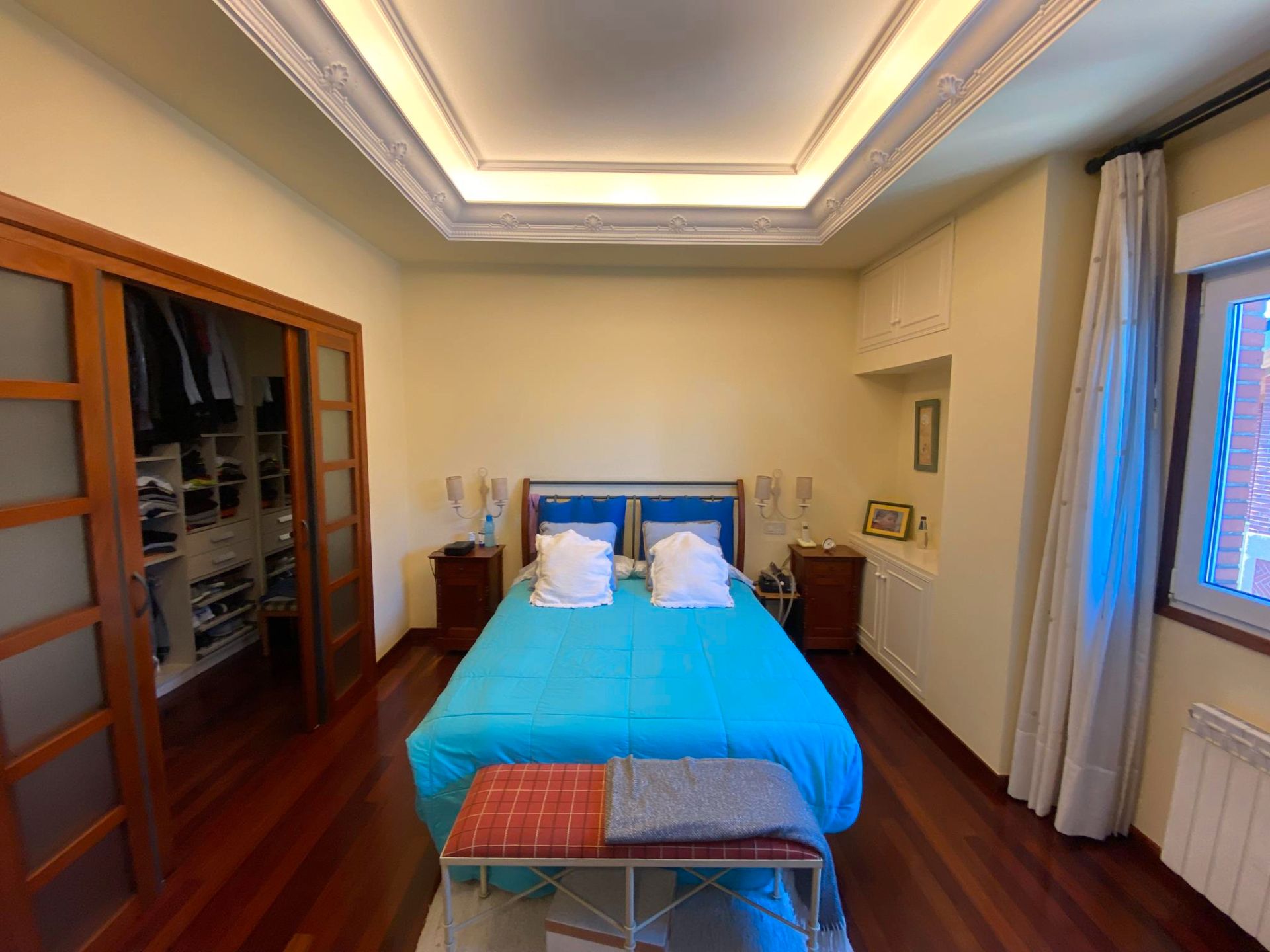 Bedroom of Duplex for sale in Santander  with Heating, Parquet flooring and Furnished
