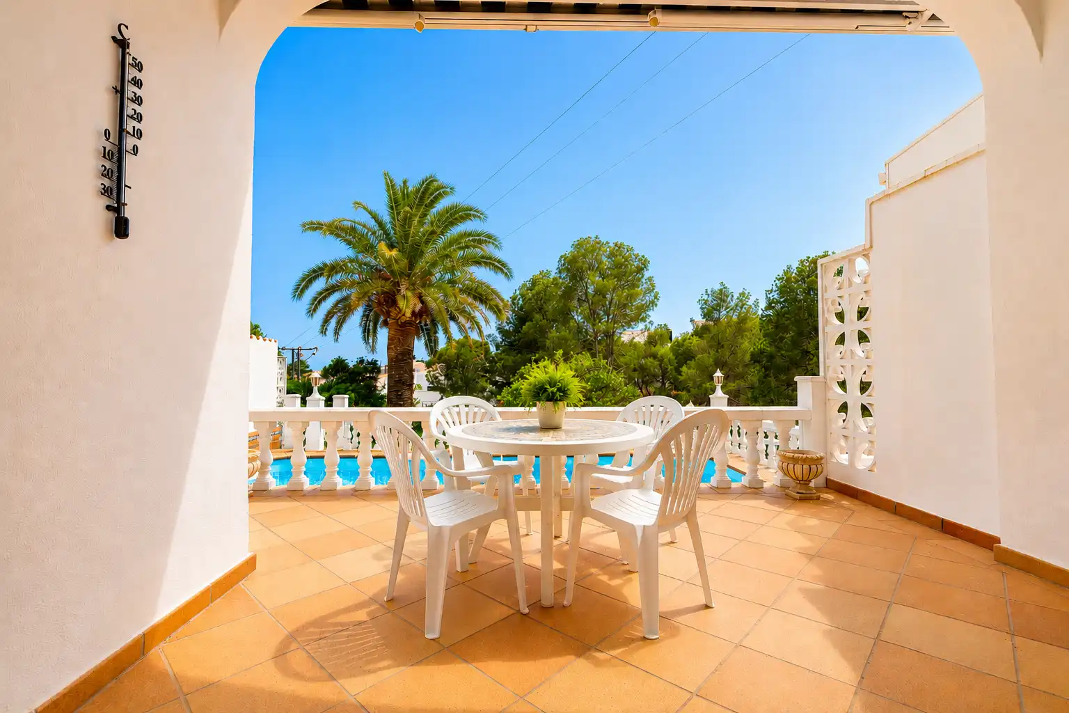 Terraza de Casa o chalet en venta en La Nucia con Amueblado