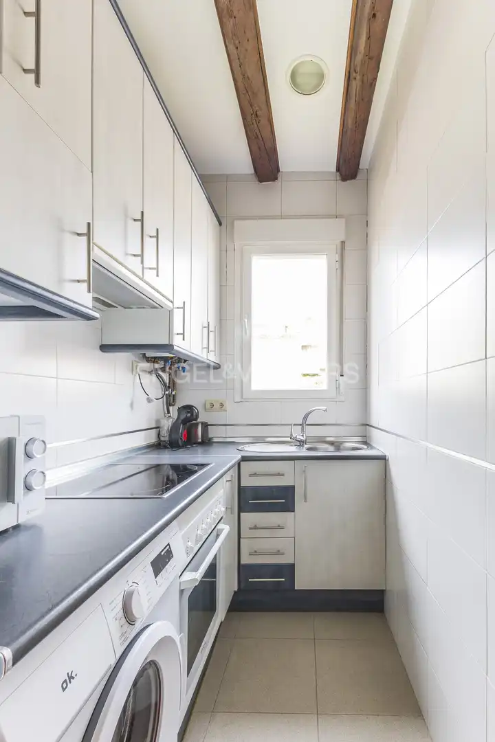 Cocina de Ático en venta en Madrid con Aire acondicionado, Calefacción y Terraza