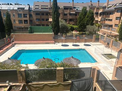 Swimming pool of Flat for sale in Las Rozas de Madrid  with Air Conditioner, Heating and Parquet flooring