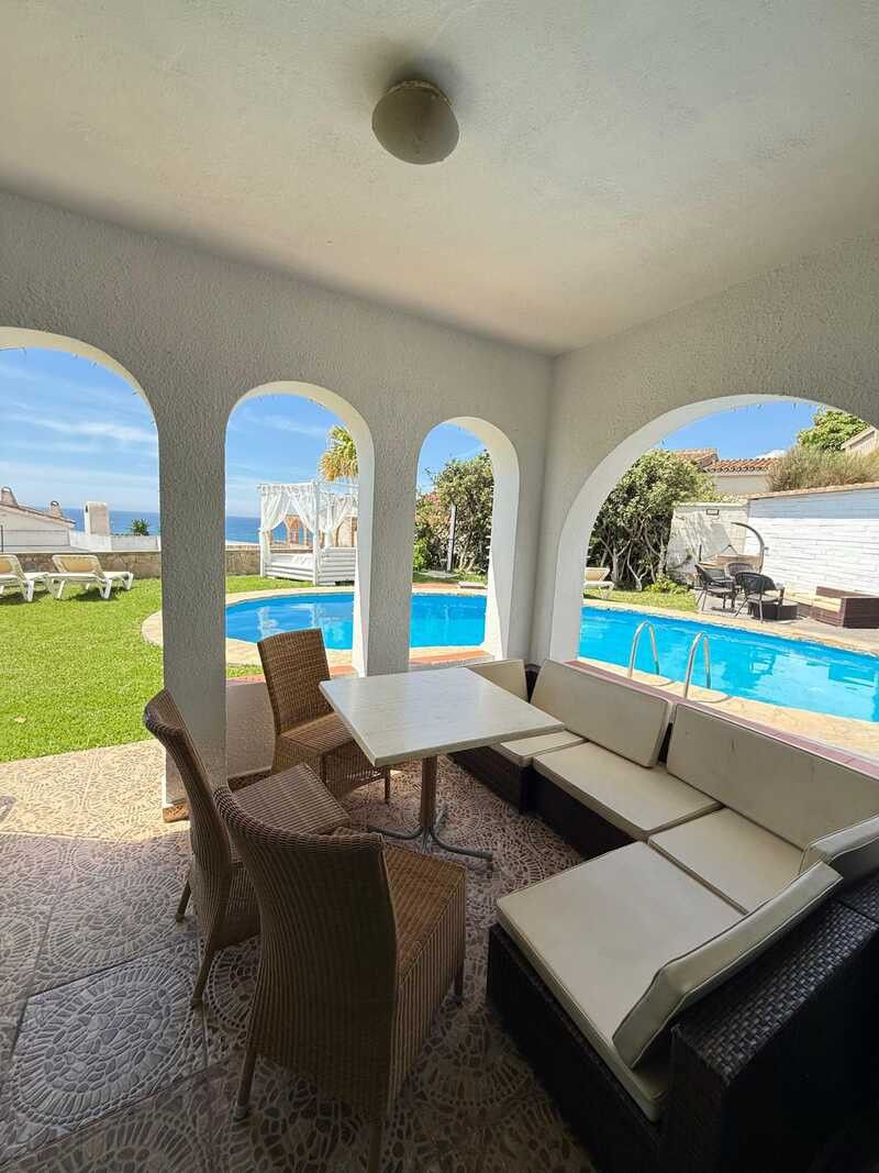 Jardí de Casa o xalet en venda en Benalmádena amb Jardí privat, Terrassa i Piscina