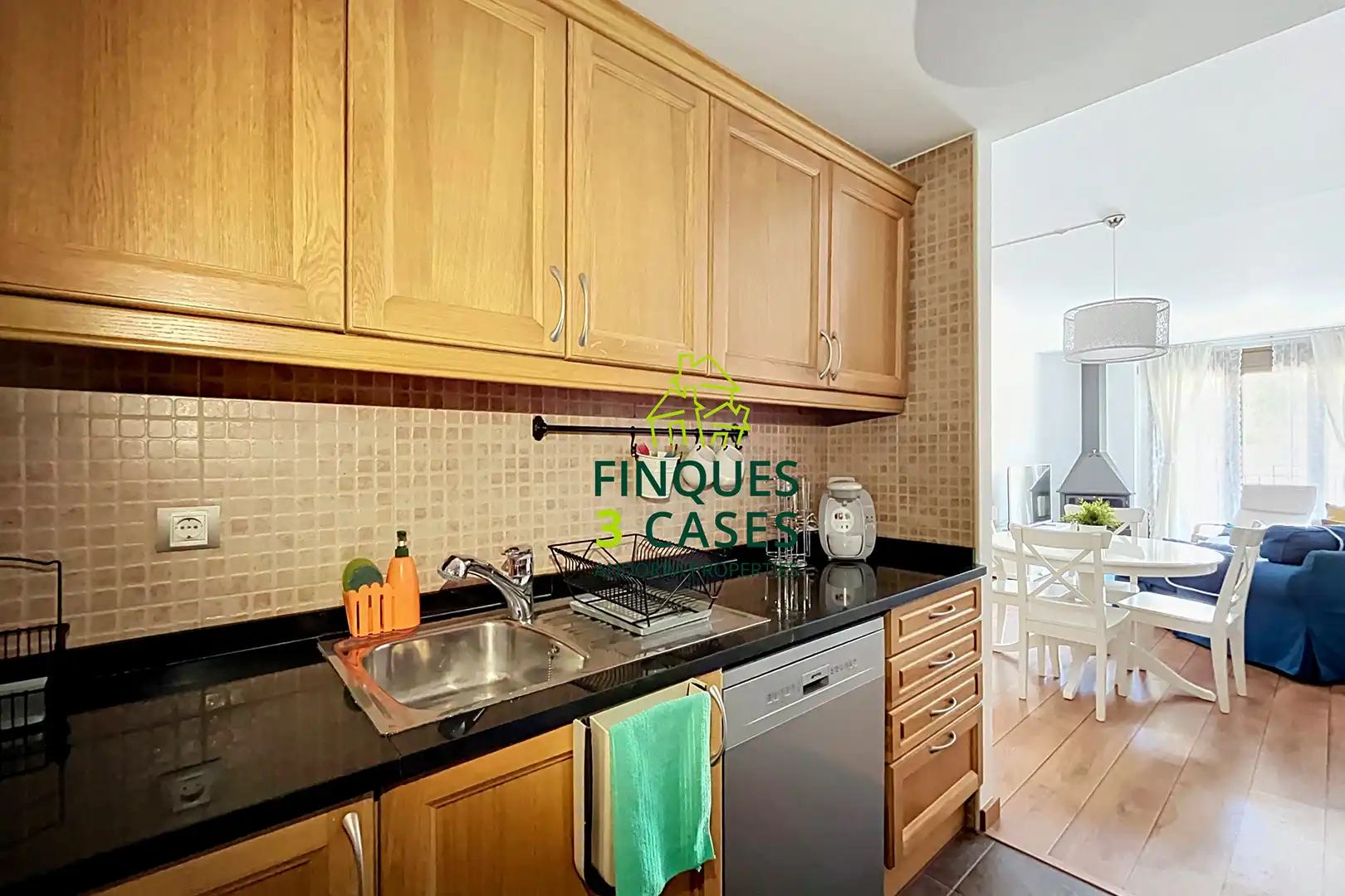 Cocina de Apartamento de alquiler en Canillo con Parquet, Amueblado y Horno