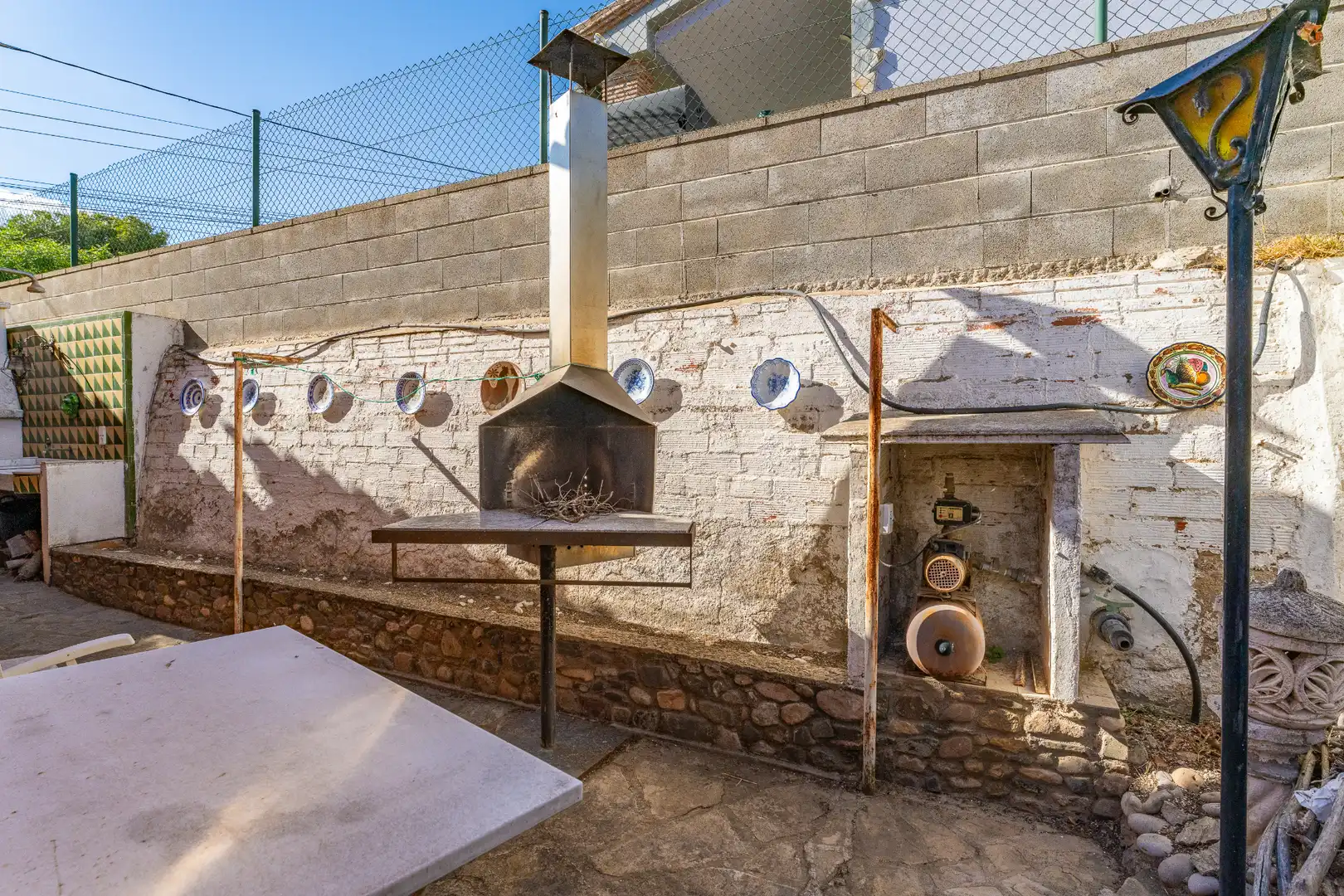 Terrassa de Casa o xalet en venda en Les Borges del Camp amb Calefacció, Jardí privat i Terrassa