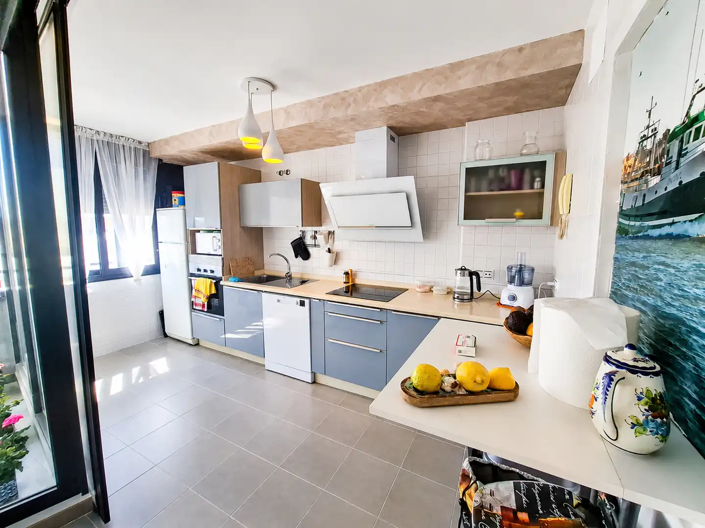 Kitchen of Duplexes for sale in Ayamonte  with Air Conditioner, Heating and Private garden