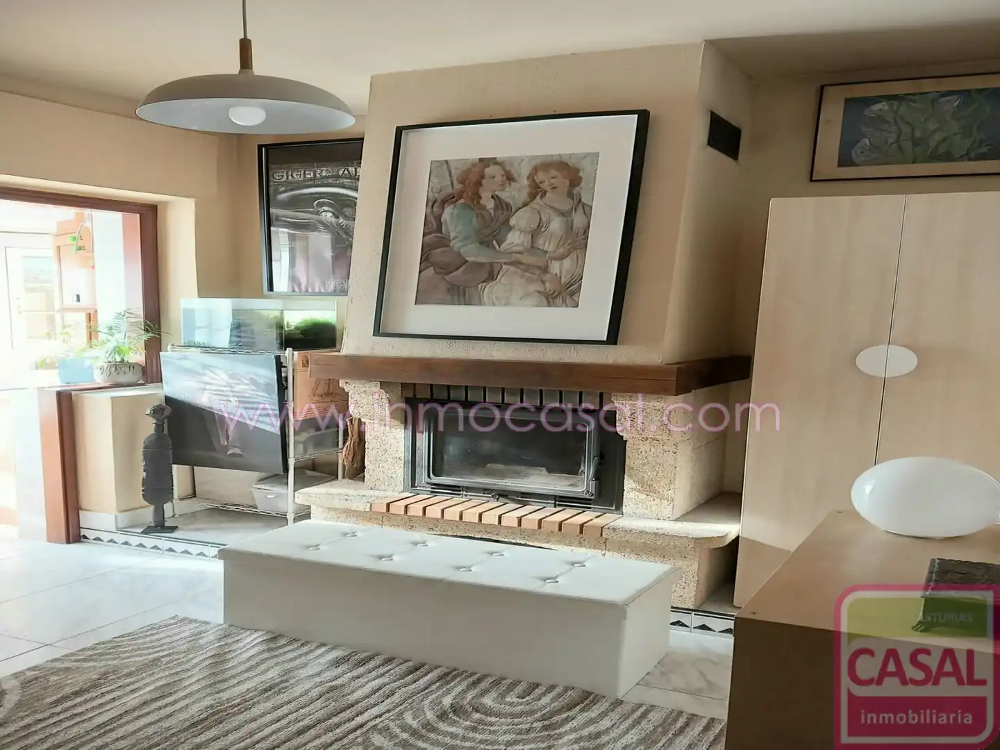 Living room of Houses for sale in Oviedo   with Heating and Storage room