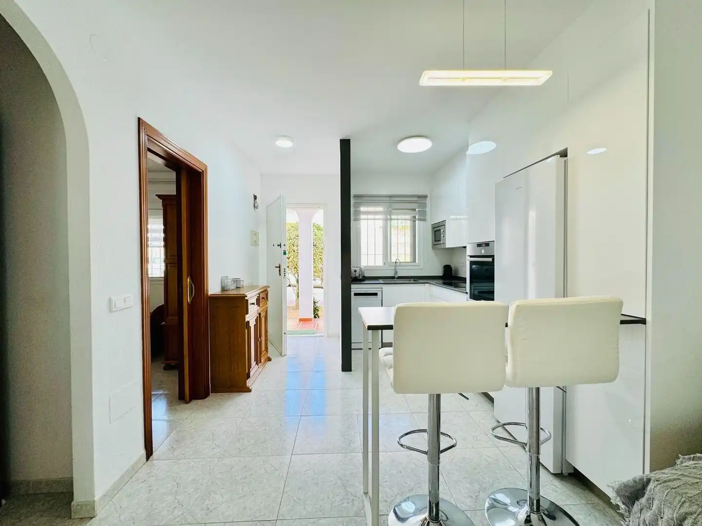 Cocina de Apartamento en venta en Torrox con Aire acondicionado y Piscina comunitaria