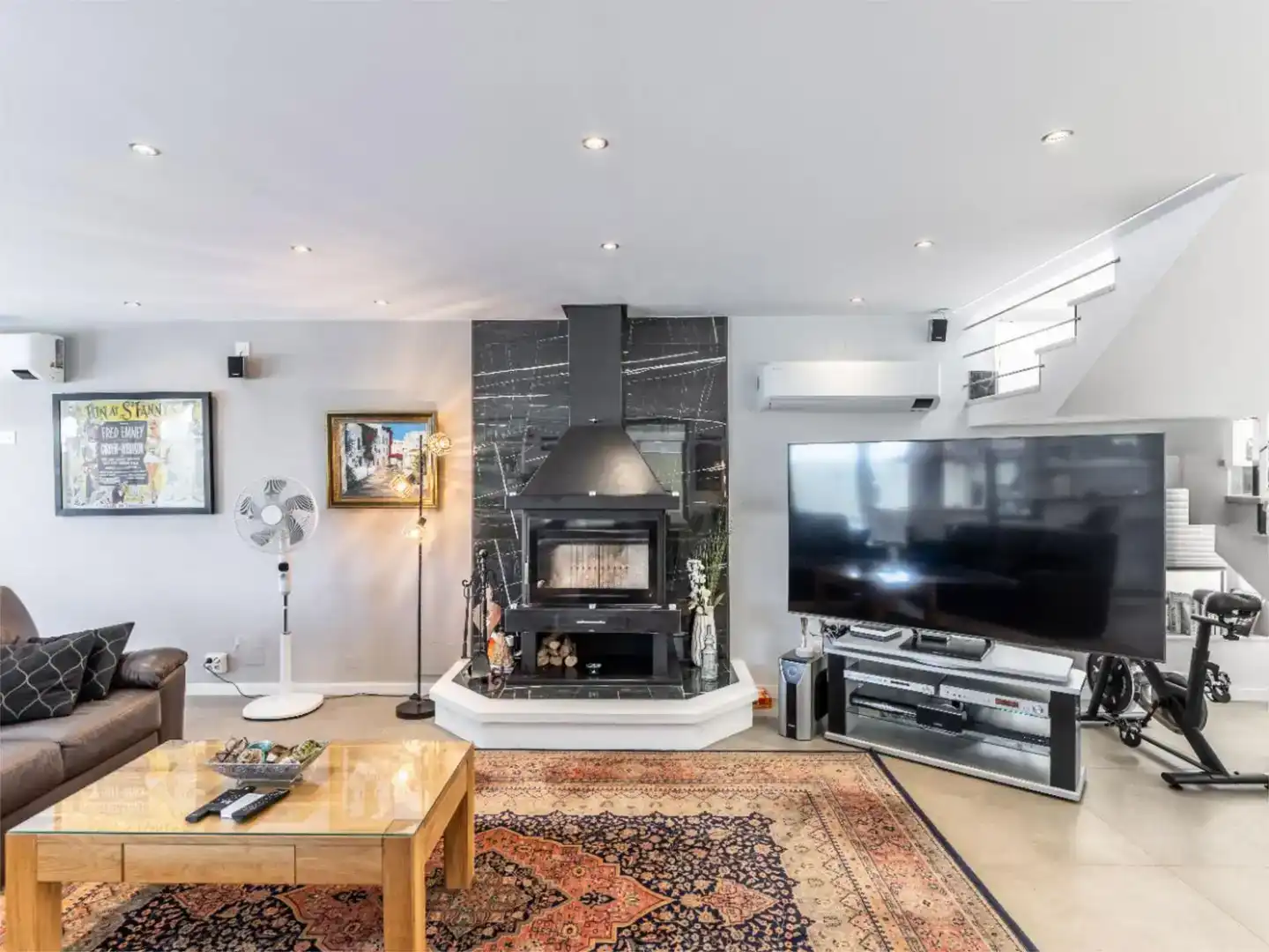 Sala de estar de Piso en venta en Garrucha con Aire acondicionado, Jardín privado y Trastero