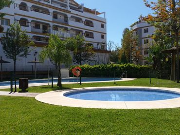 Àtic amb piscina de lloguer a Mijas Golf