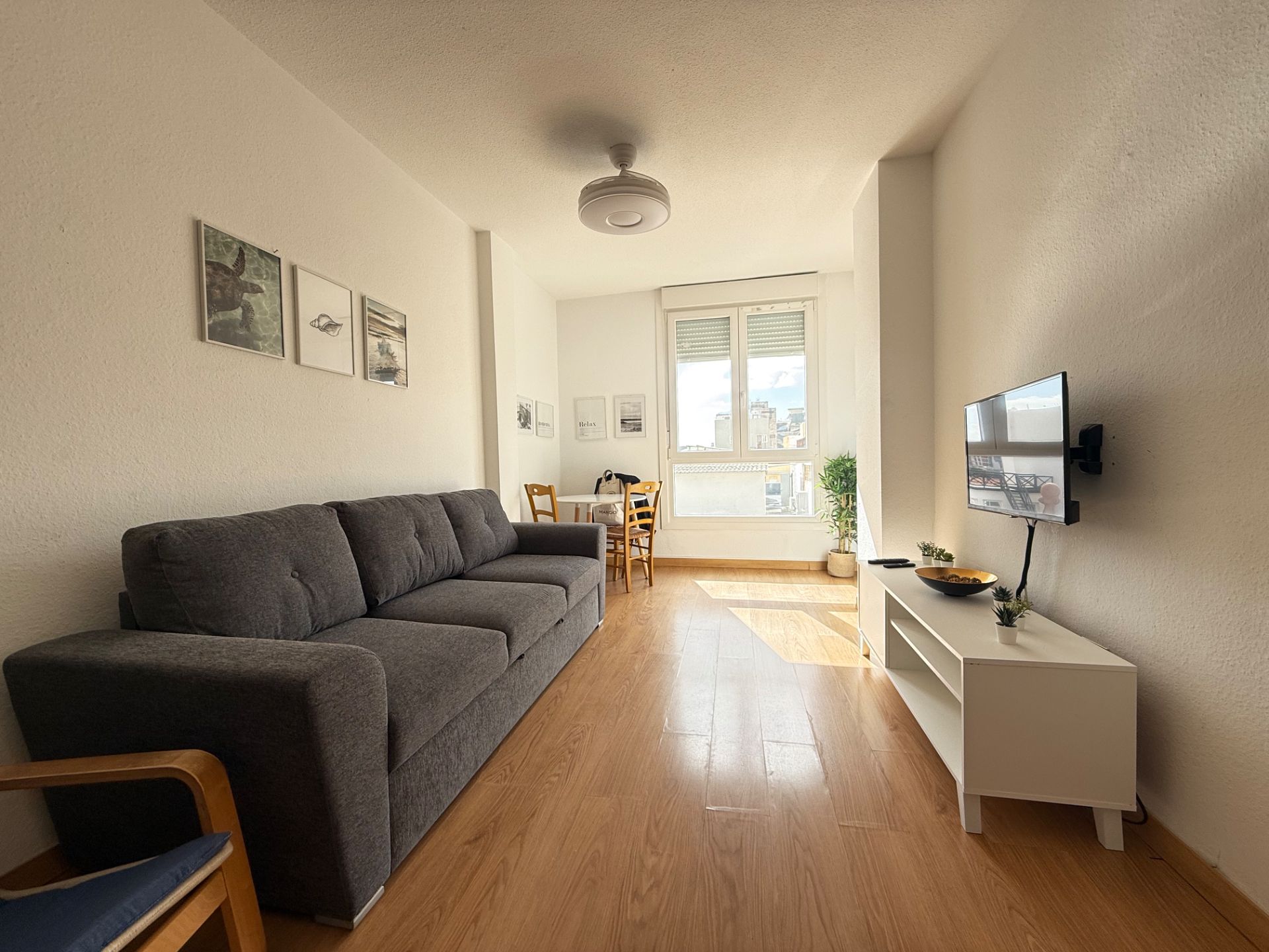 Living room of Flat to rent in  Santa Cruz de Tenerife Capital  with Furnished, Oven and Washing machine