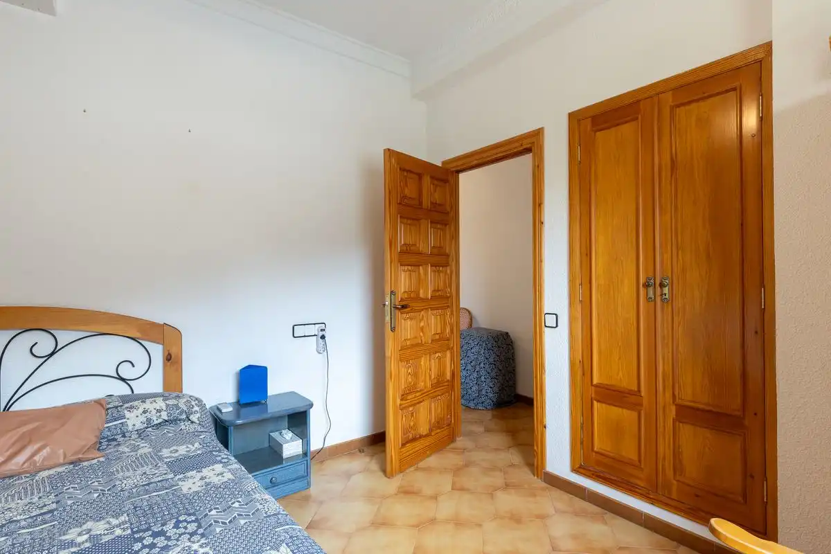 Schlafzimmer von Country house zum Verkauf in Mogente / Moixent mit Klimaanlage, Heizung und Terrasse