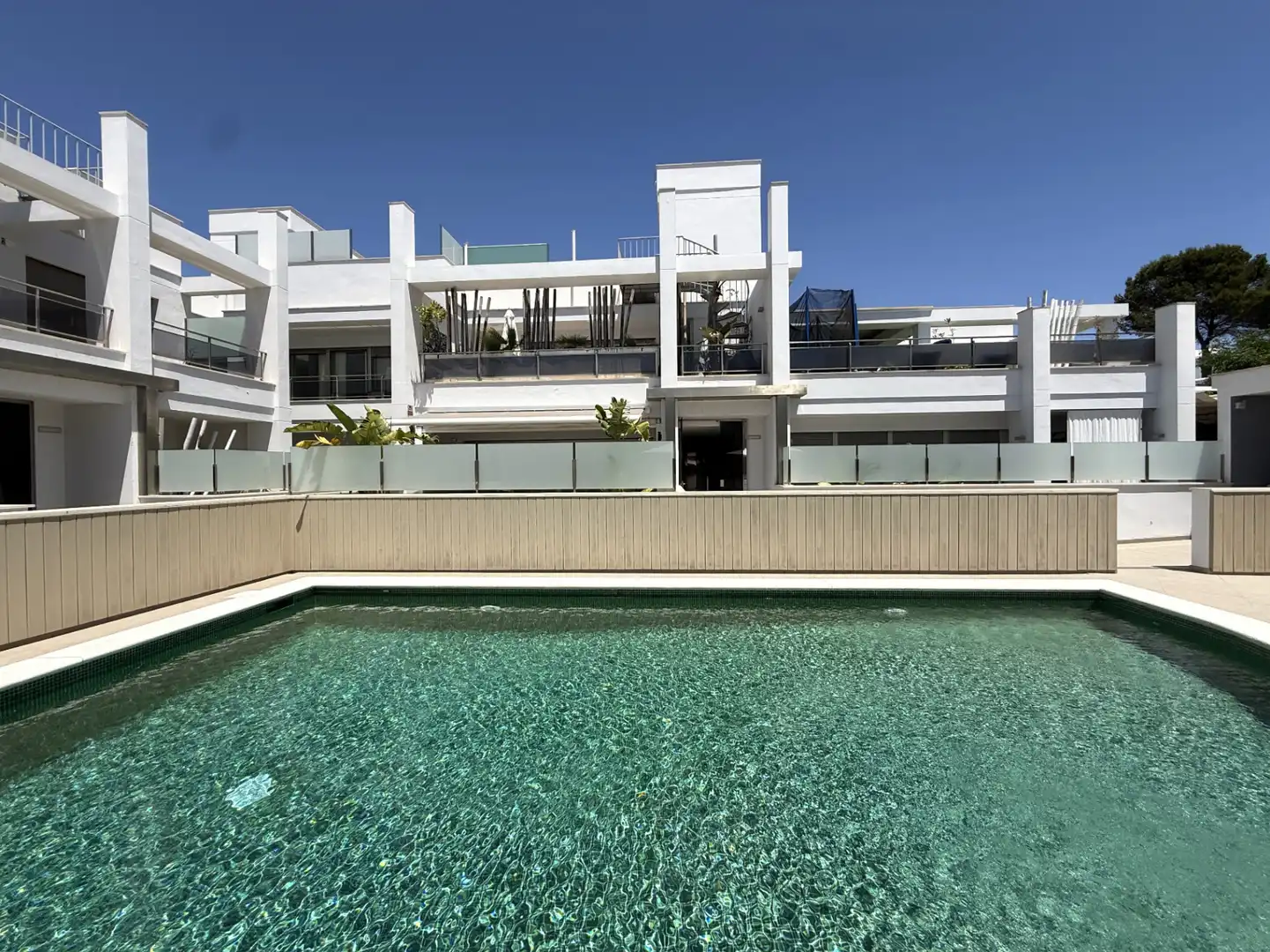 Piscina de Apartament en venda en Eivissa amb Aire condicionat, Terrassa i Piscina