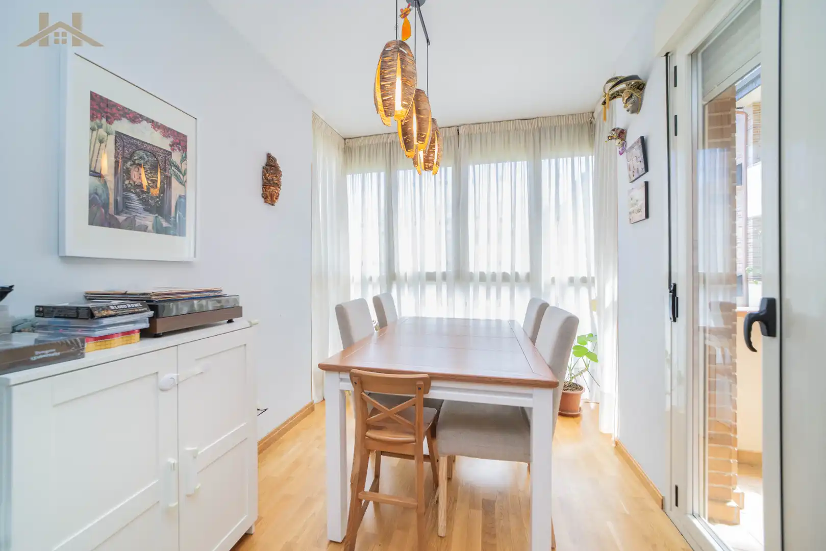 Dining room of Flat for sale in Villanueva del Pardillo  with Air Conditioner, Heating and Terrace
