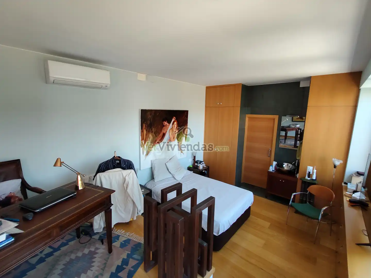Dormitori de Casa o xalet en venda en Sant Cugat del Vallès amb Aire condicionat, Calefacció i Jardí privat