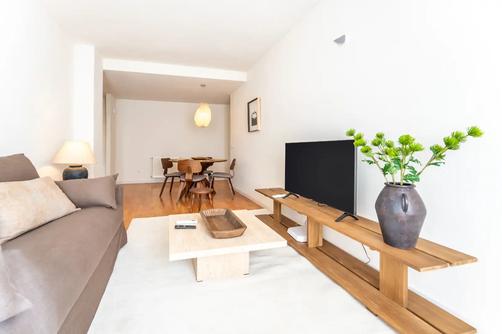 Sala d'estar de Pis de lloguer en Madrid amb Aire condicionat, Calefacció i Parquet