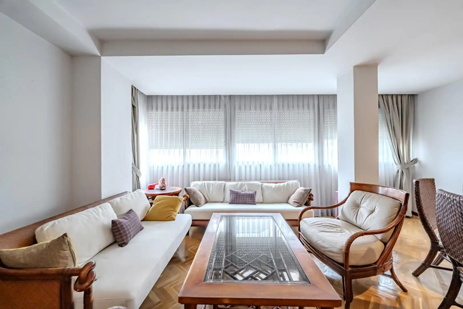 Sala de estar de Apartamento en venta en Hortaleza