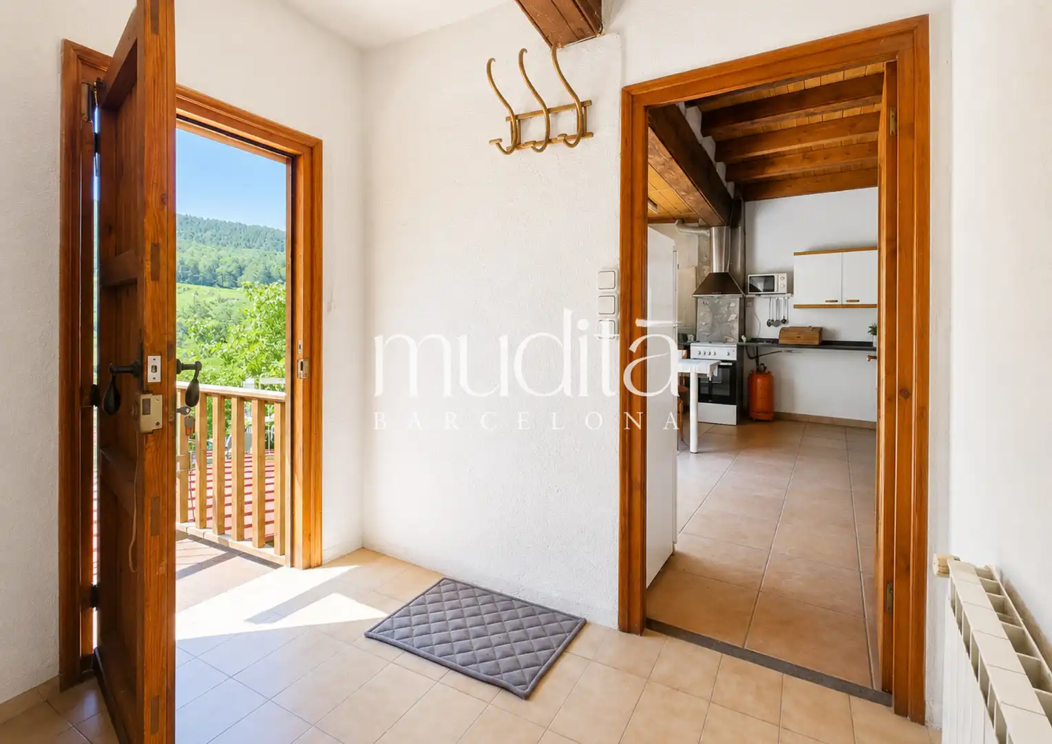 Cuina de Finca rústica en venda en Guardiola de Berguedà amb Calefacció i Terrassa