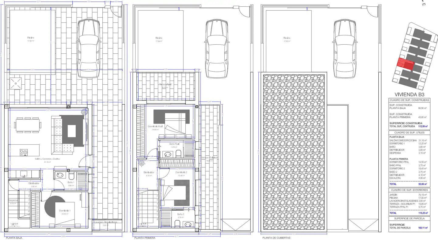 Villa mit Pool zum Verkauf in San Pedro del Pinatar, imagen 44