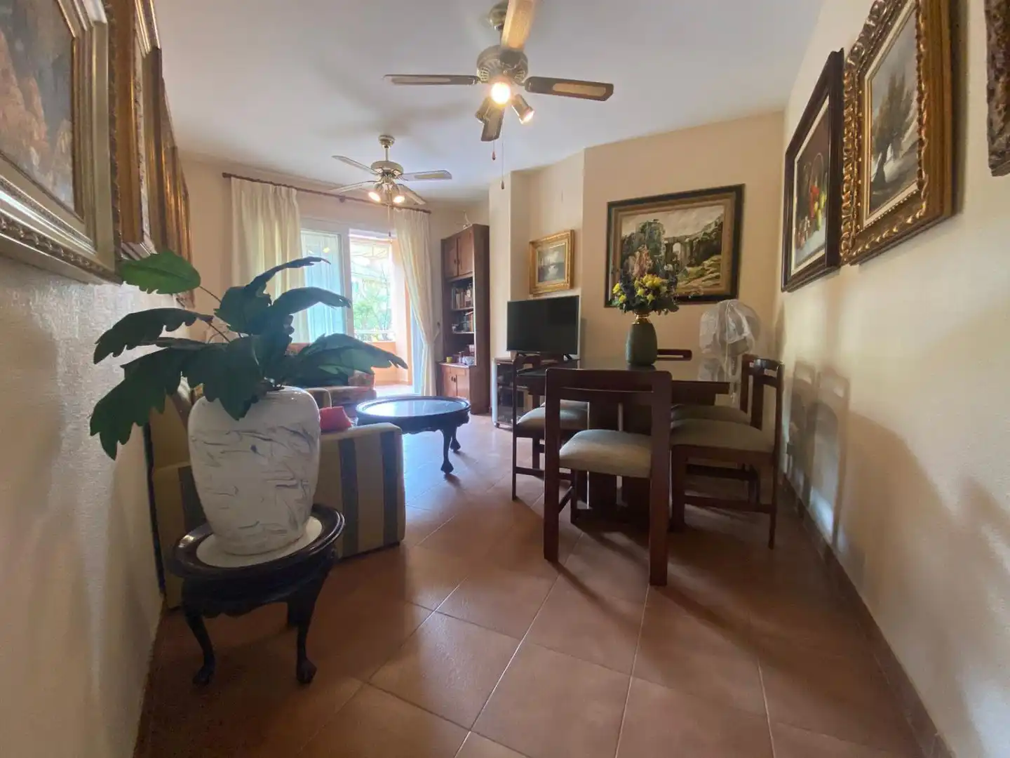 Sala de estar de Apartamento en venta en Islantilla con Terraza y Amueblado