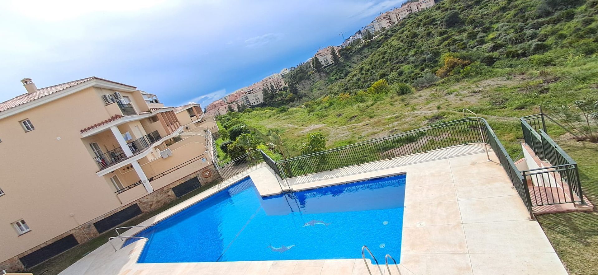 Swimming pool of Flat to rent in Mijas  with Terrace, Furnished and Community pool