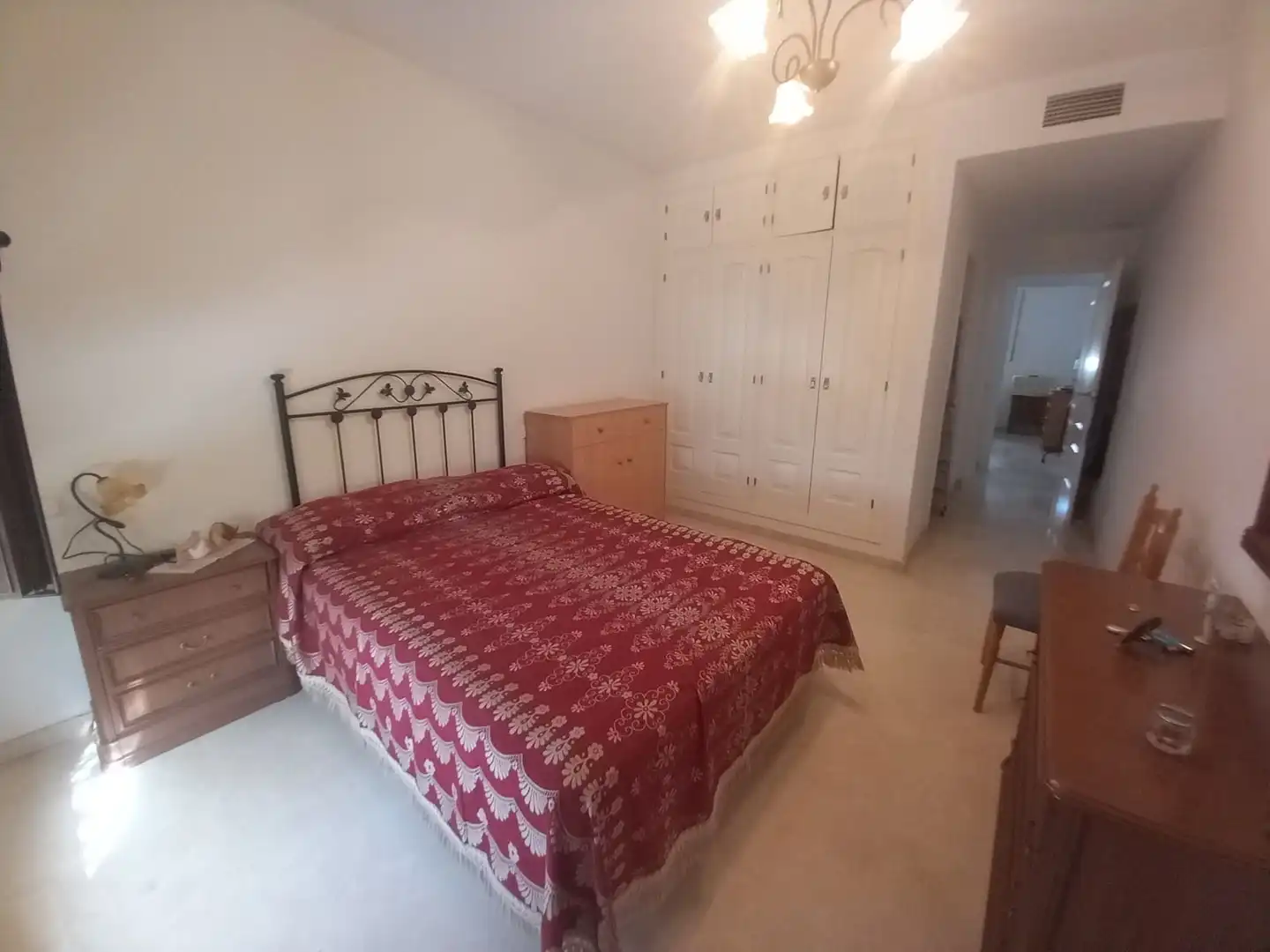 Bedroom of Flat for sale in Ronda  with Air Conditioner, Heating and Community pool