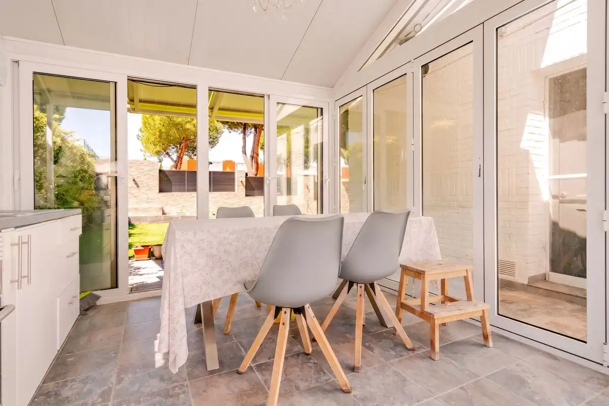 Terraza de Casa o chalet en venta en Boadilla del Monte con Aire acondicionado, Calefacción y Jardín privado