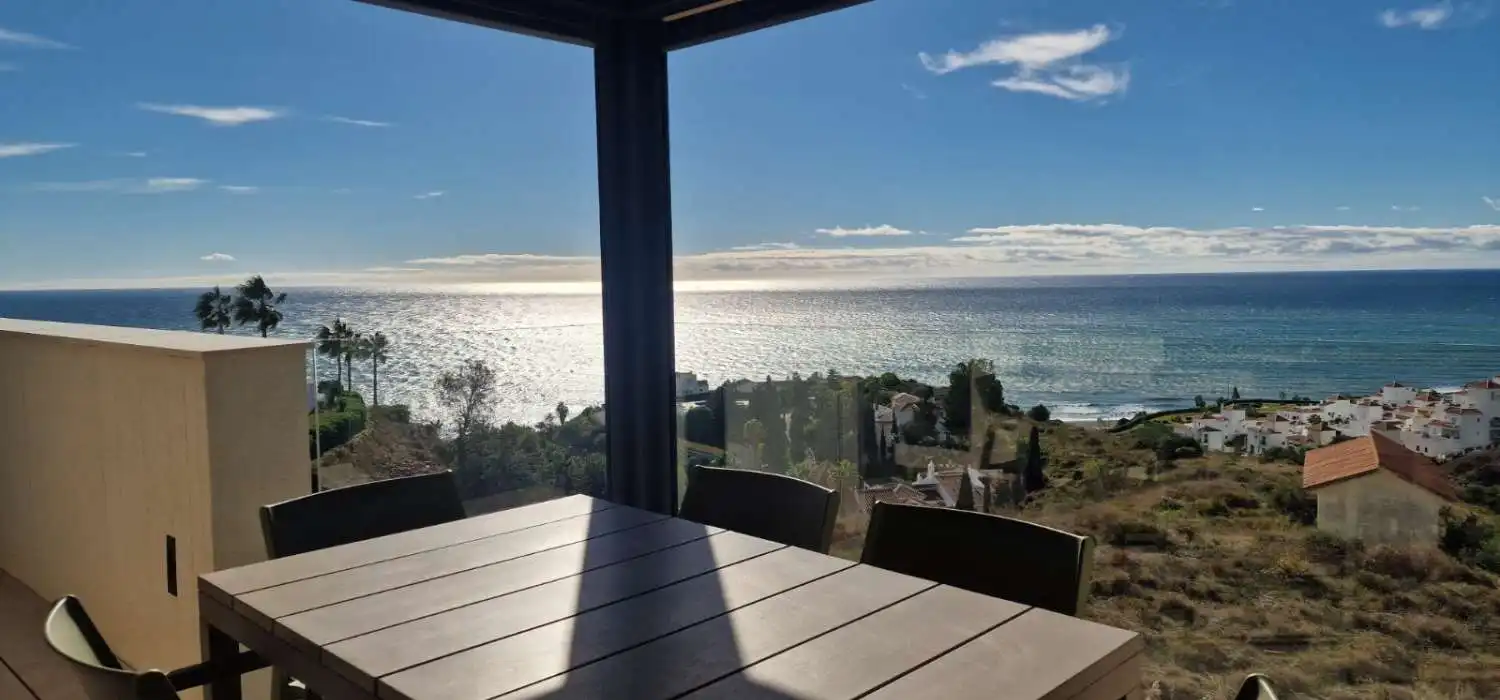 Terrassa de Casa o xalet en venda en Torrox amb Aire condicionat, Moblat i Internet