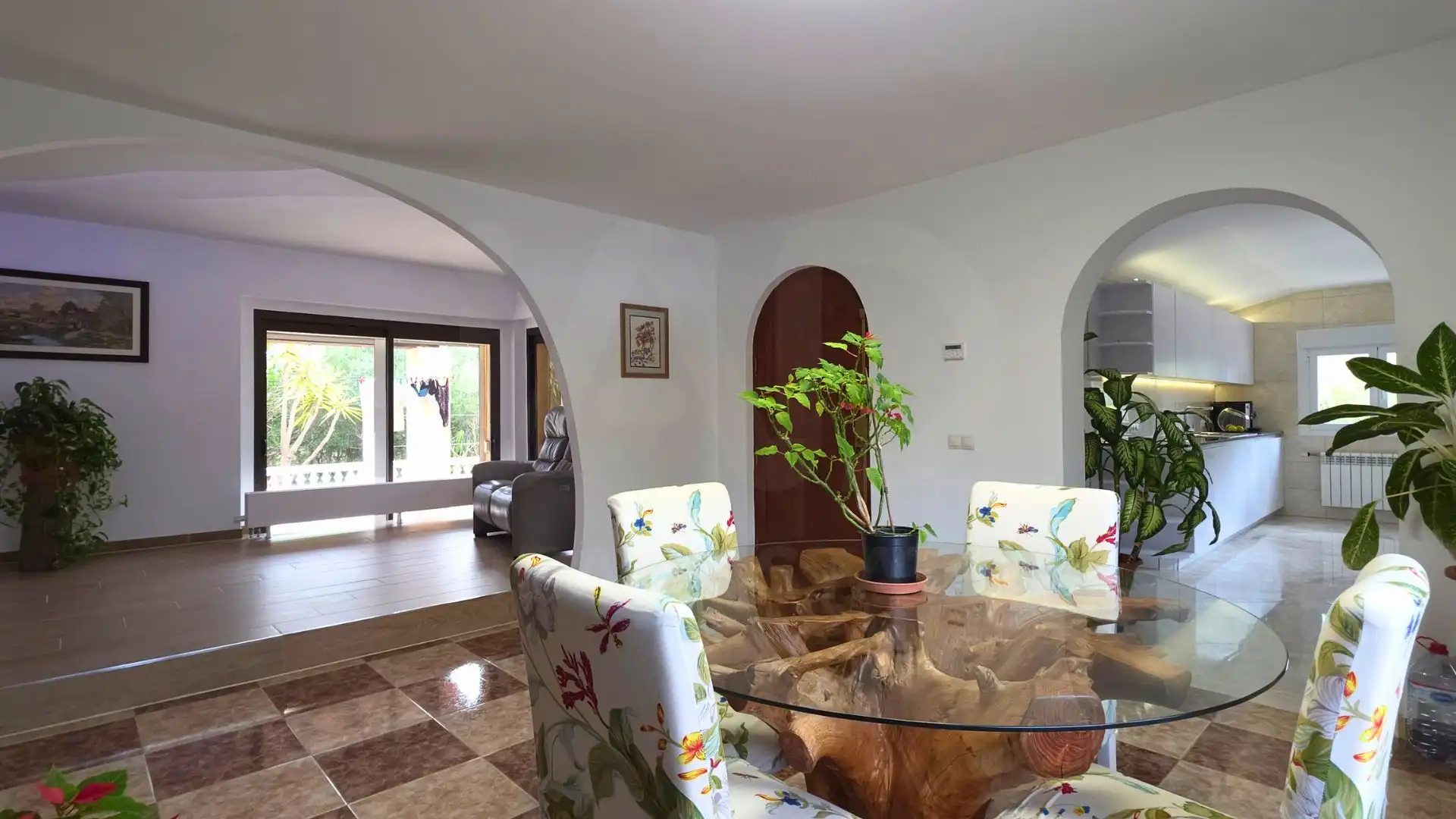 Dining room of Houses for sale in Algaida  with Air Conditioner, Heating and Terrace