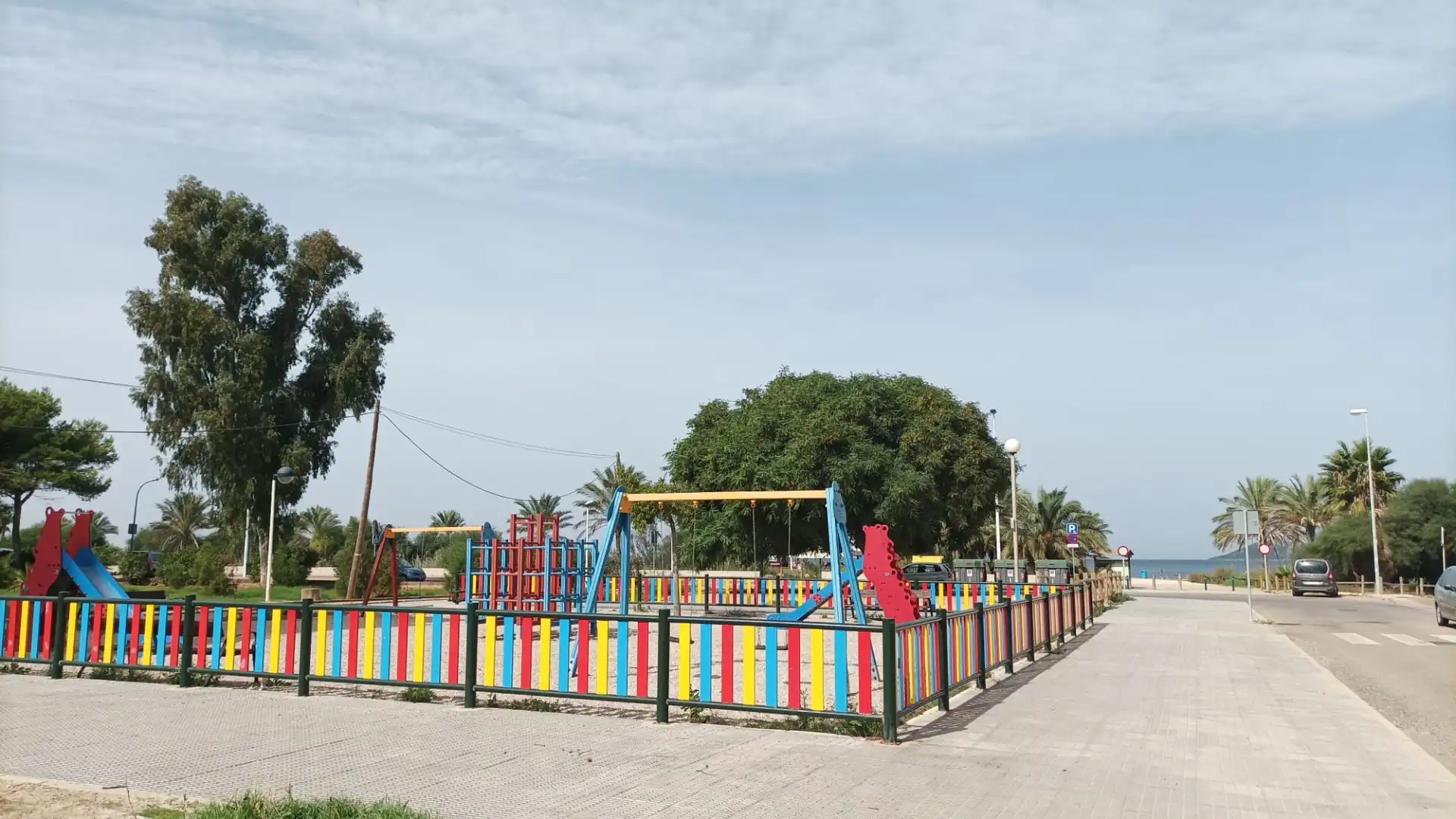 Exterior view of Flat for rent in Cartagena  with Furnished, Oven and Washing machine