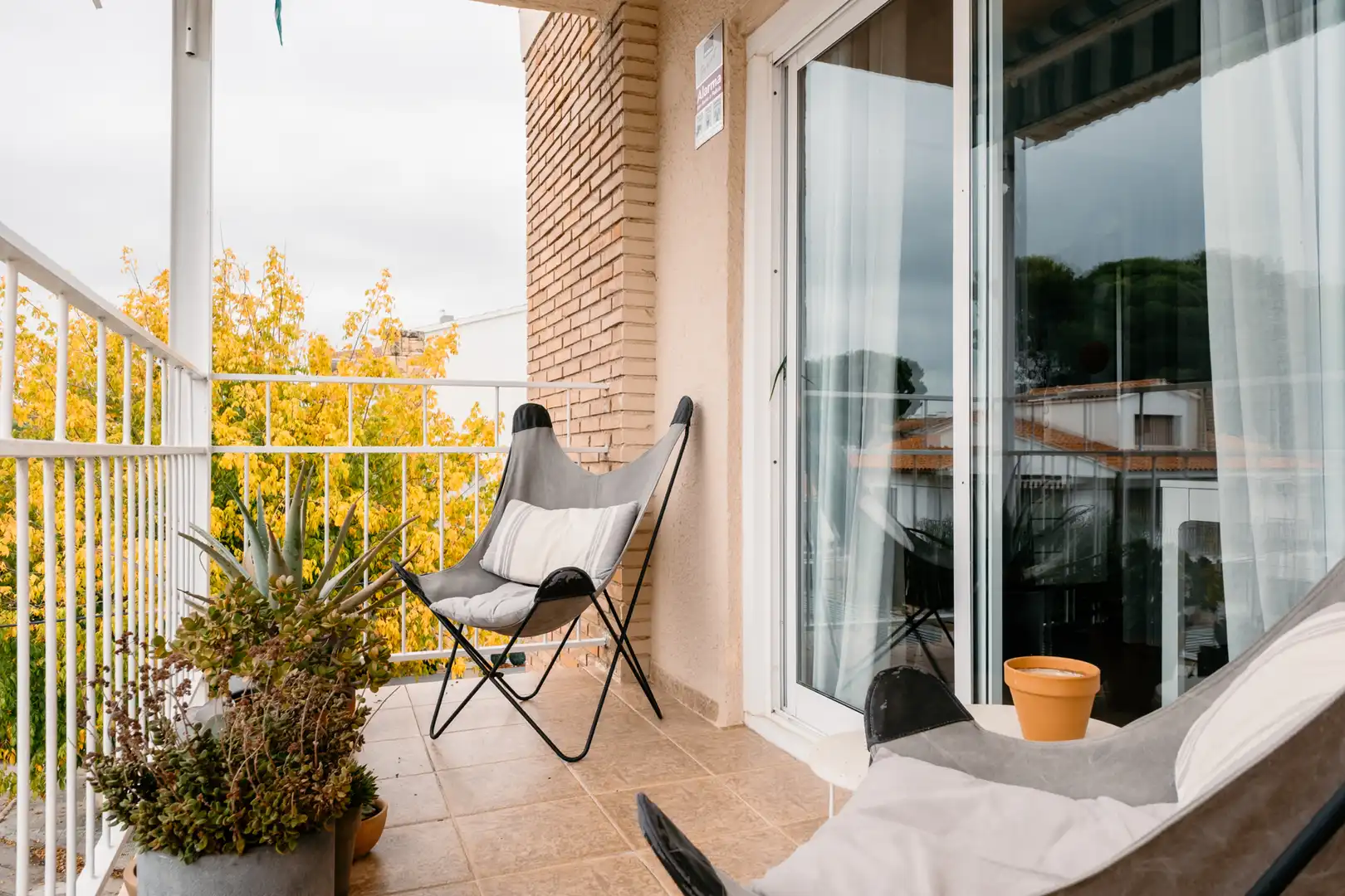 Terraza de Ático en venta en El Vendrell con Aire acondicionado, Parquet y Amueblado