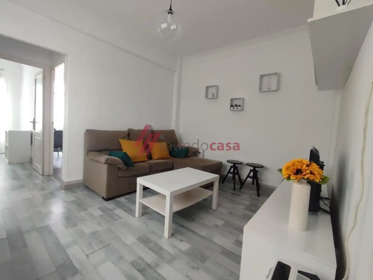 Sala de estar de Piso de alquiler en Ferrol con Calefacción y Amueblado