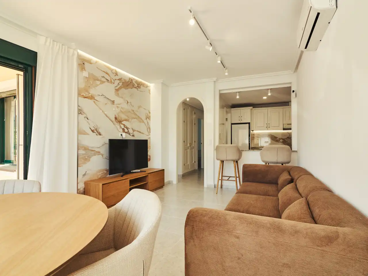 Sala de estar de Apartamento en venta en Orihuela con Aire acondicionado, Calefacción y Terraza