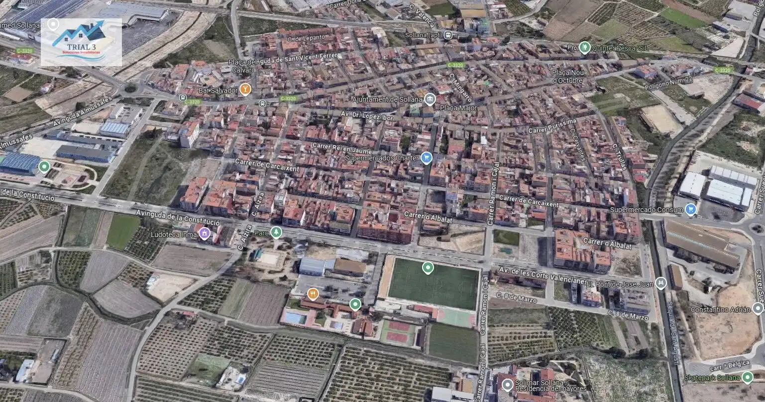 Exterior view of Flat for sale in Sollana  with Private garden and Balcony