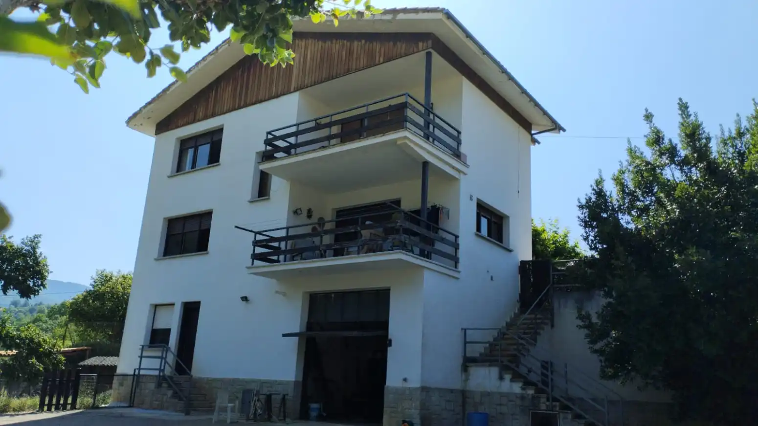 Vista exterior de Casa o chalet en venta en Pradillo con Calefacción, Jardín privado y Terraza