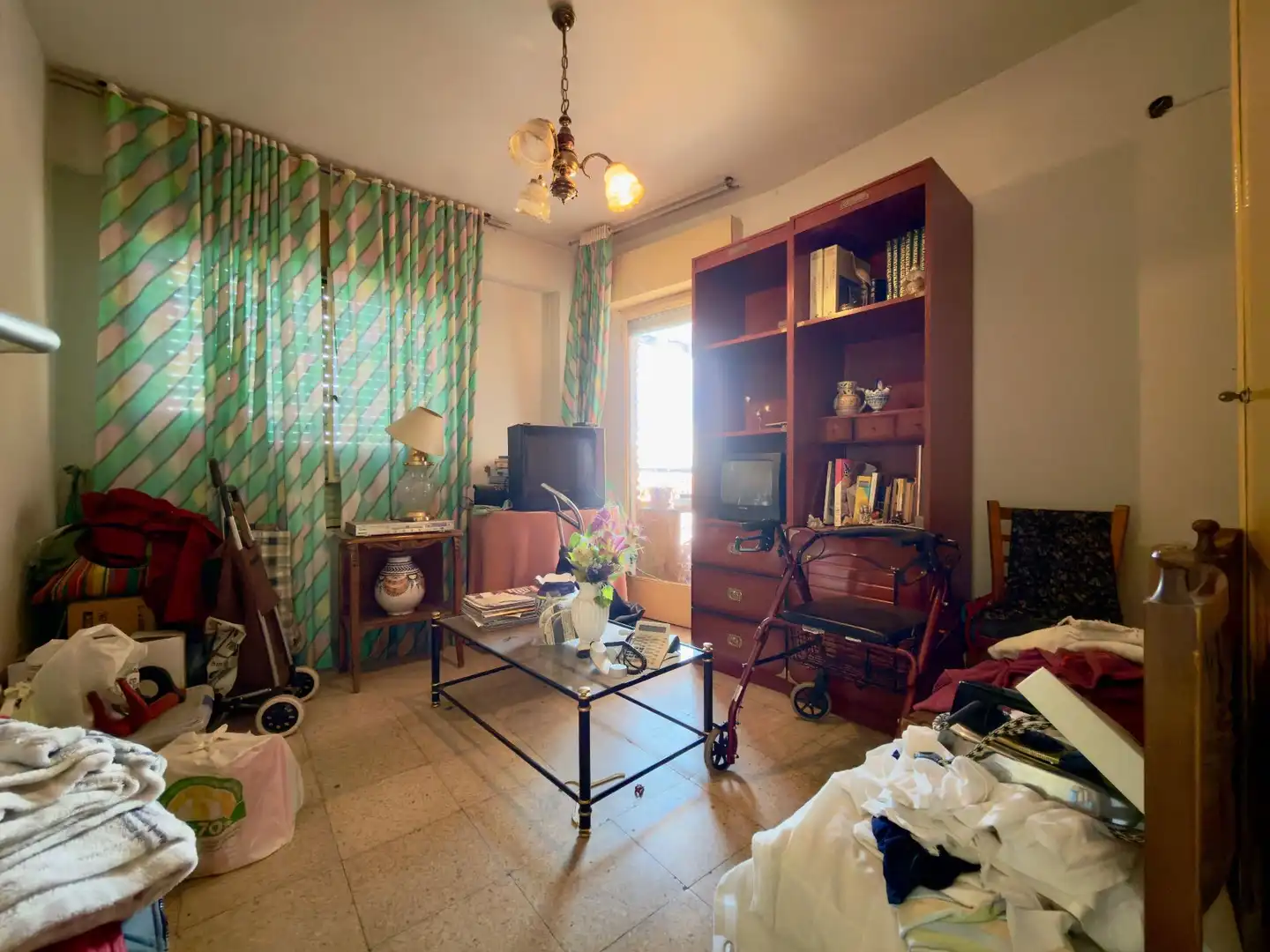 Living room of Flat for sale in Talavera de la Reina  with Air Conditioner, Terrace and Furnished