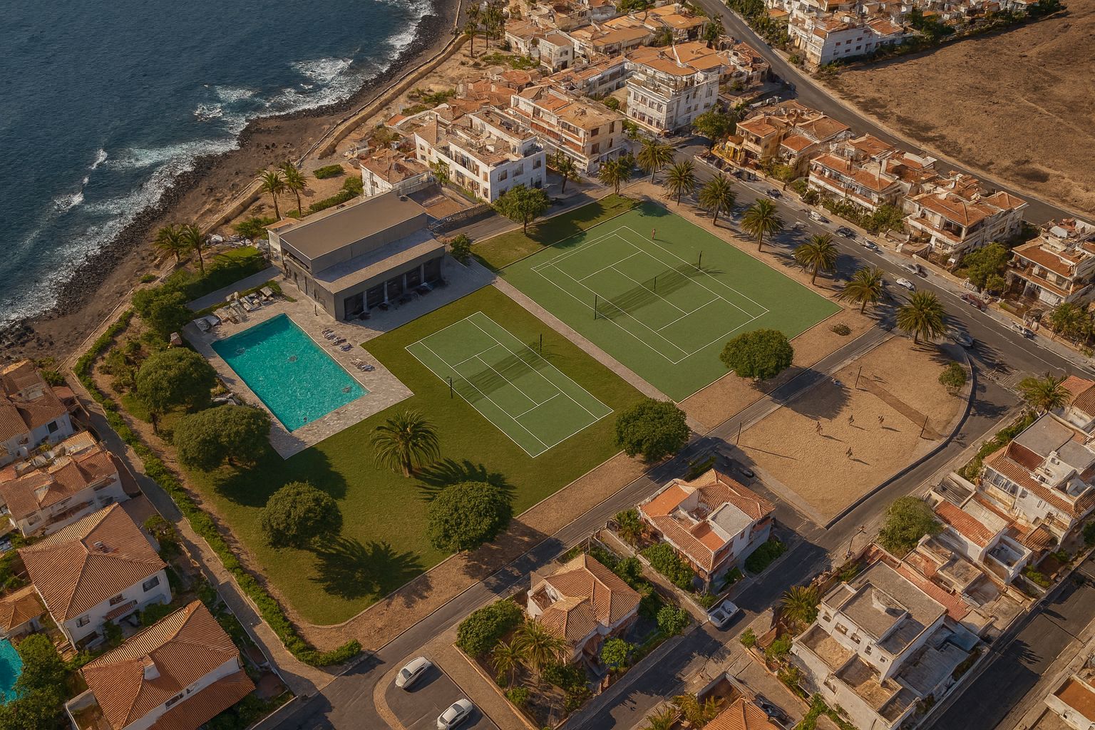 Vista exterior de Residencial en venda en Arona