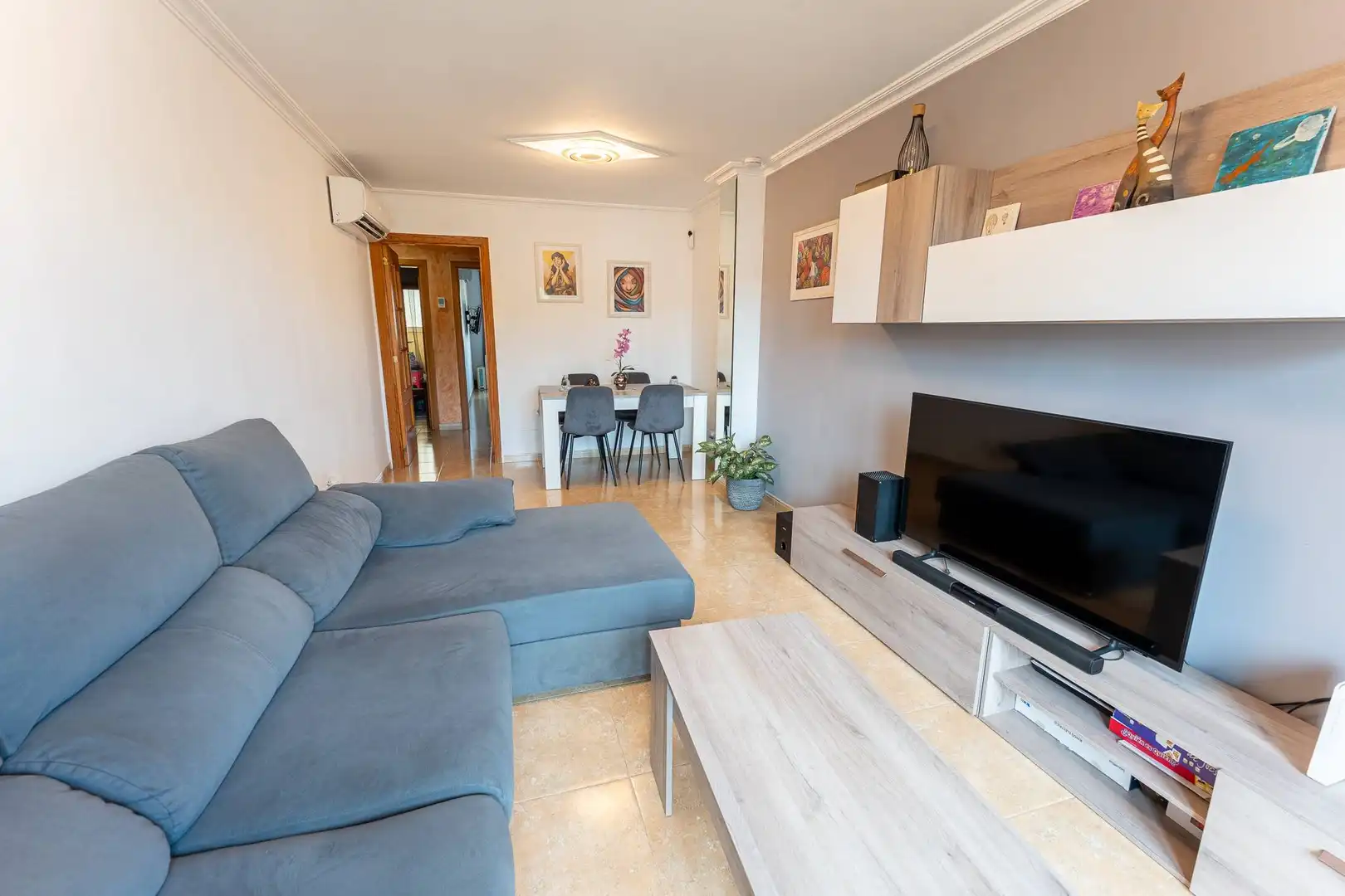 Sala de estar de Piso en venta en Inca con Aire acondicionado, Calefacción y Terraza